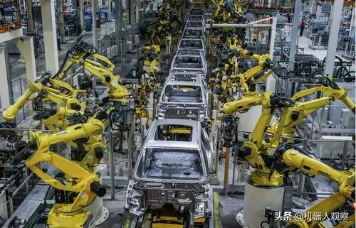 一个汽车厂到底有多少台机器人 10万产能需要170台工业机器人